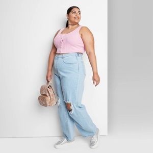 NWOT wild fable plus size highest rise baggy jeans